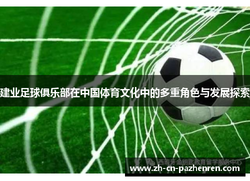建业足球俱乐部在中国体育文化中的多重角色与发展探索